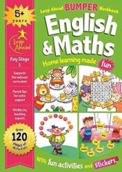 Leap Ahead Bumper Workbook: 5+ Years English and Maths - Igloo Books