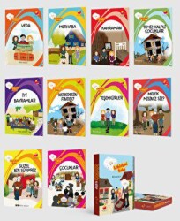 Leblebici Baba Hikaye Seti 10 Kitap Takım - Ay Çocuk Yayınları