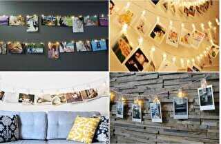 Led Işıklı Fotoğraf Mandalları 10 Adet - Hobi Ürün