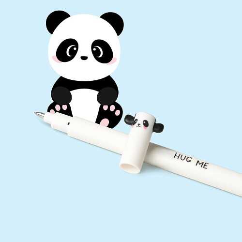 Legami Silinebilir Siyah Jel Kalem Panda