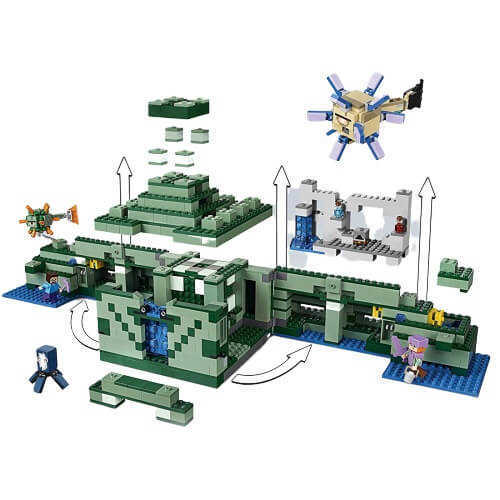 Lego Minecraft Okyanus Anıtı