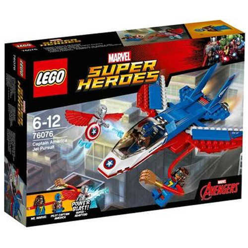 Lego Super Heroes Captain America Jet Takibi