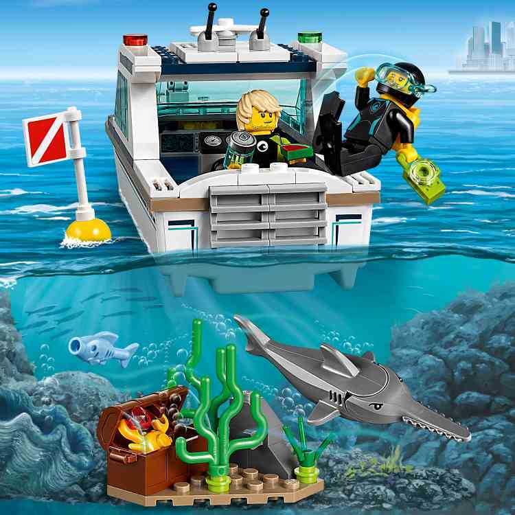 Lego City Dalış Yatı
