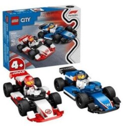 Lego City F1 Williams Racing Ve Haas F1 Yarış Arabaları 60464 - Lego