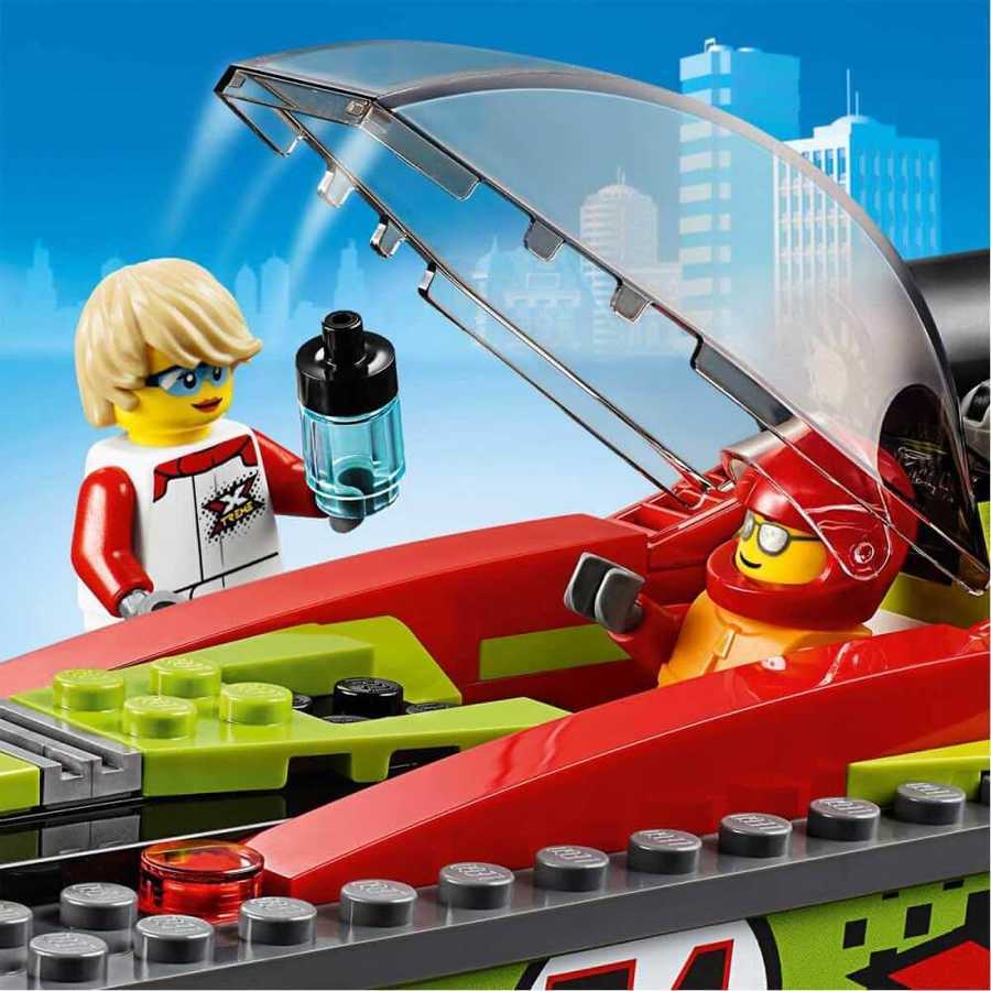 Lego City Great Vehicles Yarış Teknesi Taşıyıcı
