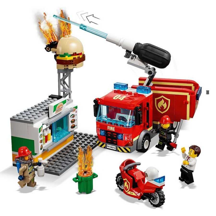 Lego City Hamburgerci Yangın Söndürme Operasyonu