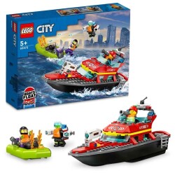 Lego City İtfaiye Kurtarma Teknesi - Lego
