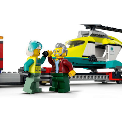 Lego City Kurtarma Helikopter Taşımacılığı 60343 - 12