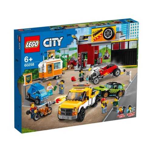 Lego City Nitro Wheels Oto Aksesuar Atölyesi