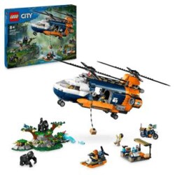 Lego City Orman Kaşifinin Helikopteri Kamp Yerinde 60437 - Lego