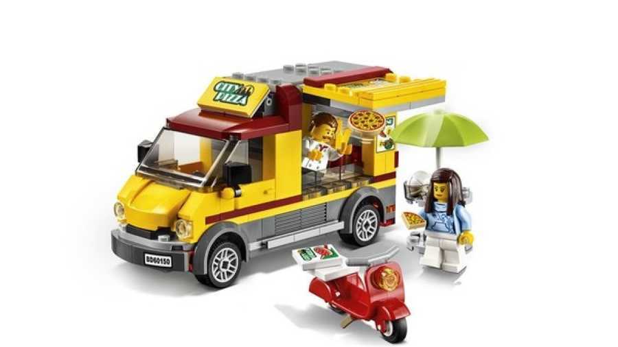 Lego City Pizza Minibüsü
