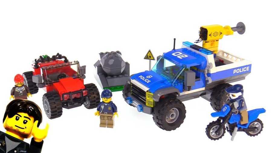Lego City Polis Toprak Yol Takibi