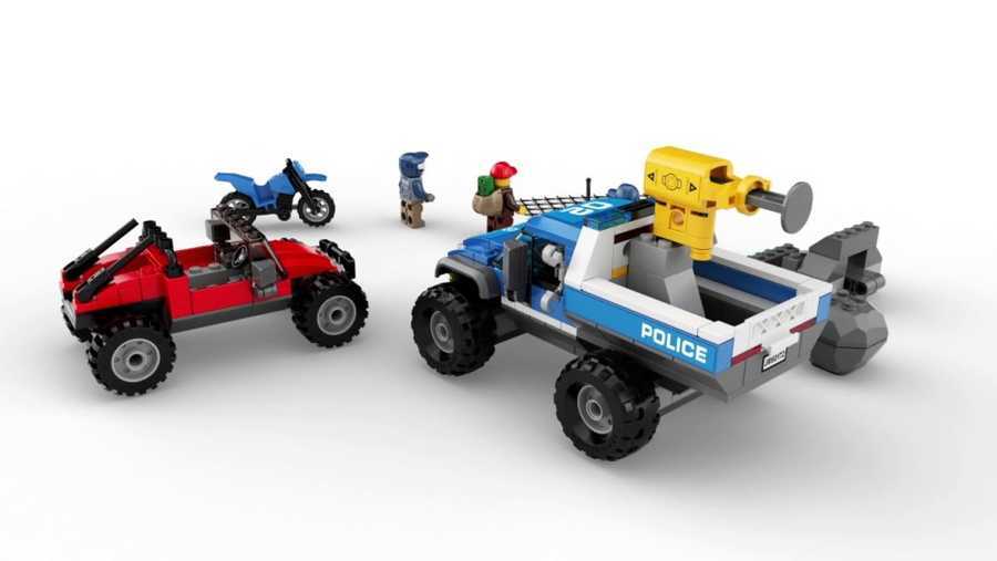 Lego City Polis Toprak Yol Takibi