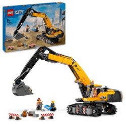 Lego City Sarı İnşaat Ekskavatörü 60420 - Lego