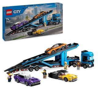 Lego City Spor Arabalı Araç Taşıma Kamyonu 60408 - 1