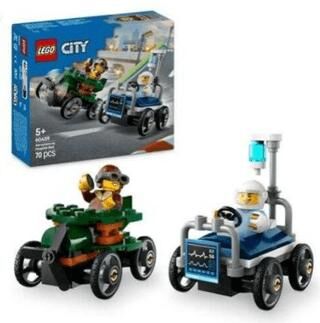 LEGO City Uçak, Hastane Yatağına Karşı Yarış Arabası Paketi 60459 - 1