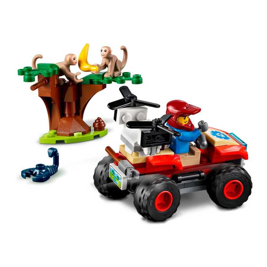 Lego City Vahşi Hayvan Kurtarma ATVsi 60300