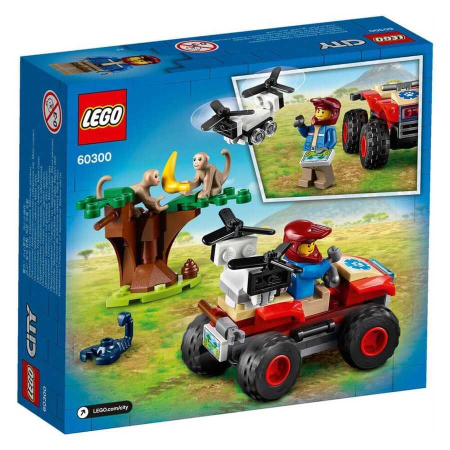 Lego City Vahşi Hayvan Kurtarma ATVsi 60300