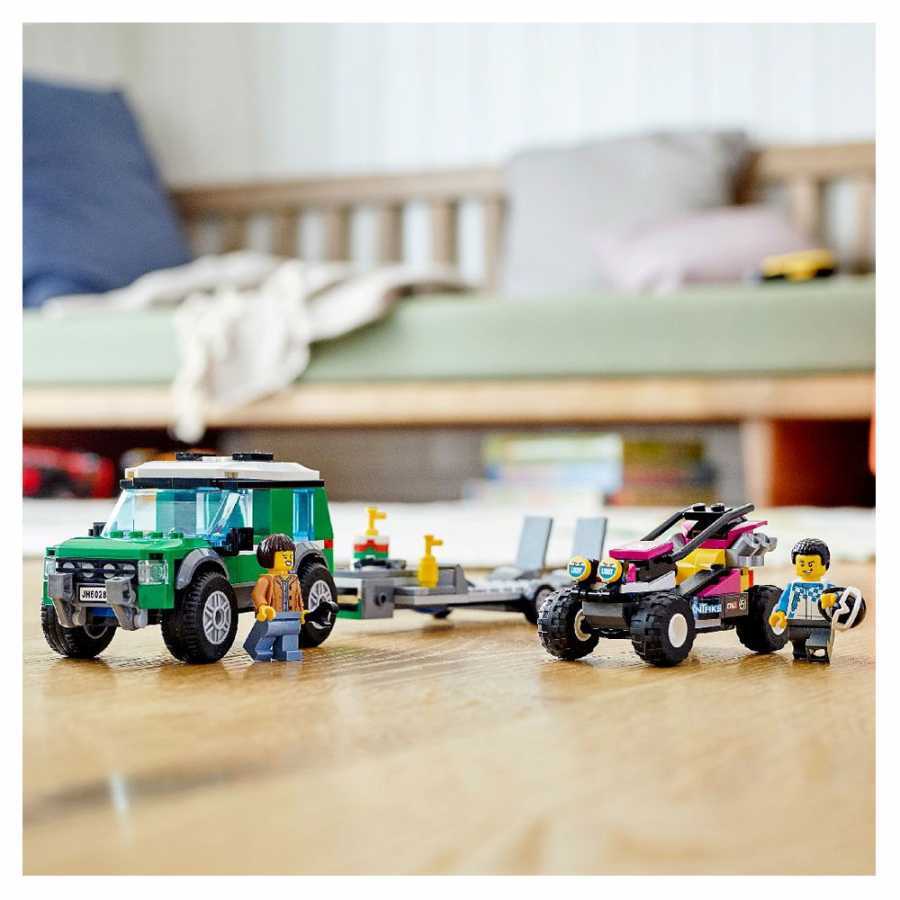 Lego City Yarış Arabası Taşıma Aracı