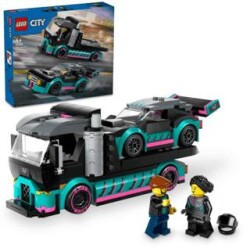 Lego City Yarış Arabası Ve Araba Taşıyıcı Kamyon 60406 - Lego