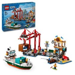 Lego City Yük Gemili Liman 60422 - Lego