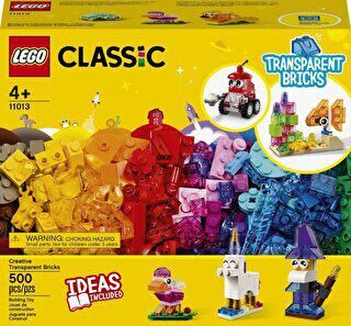 Lego Classic Yaratıcı Şeffaf Yapım Parçaları - 1