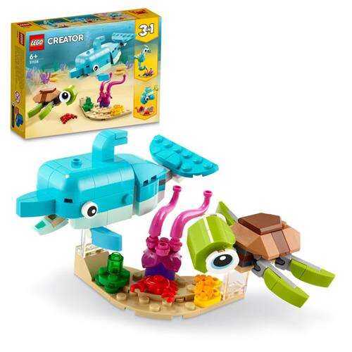 LEGO CREATOR 31128 DOLPHIN AND TURTLE-4