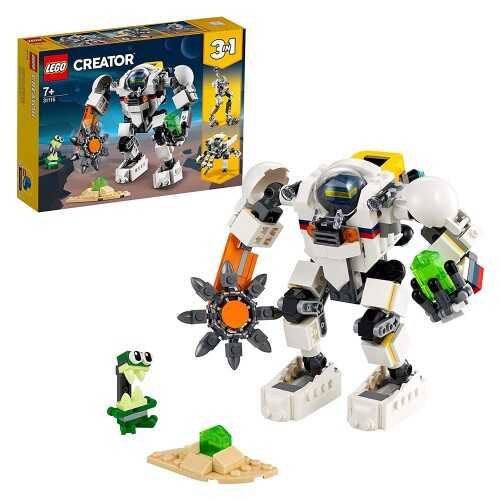Lego Creator 3ü 1 Arada Uzay Maden Robotu 31115