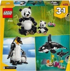 Lego Creator 3’Ü 1 Arada Vahşi Hayvanlar: Panda Ailesi 31165 - Lego