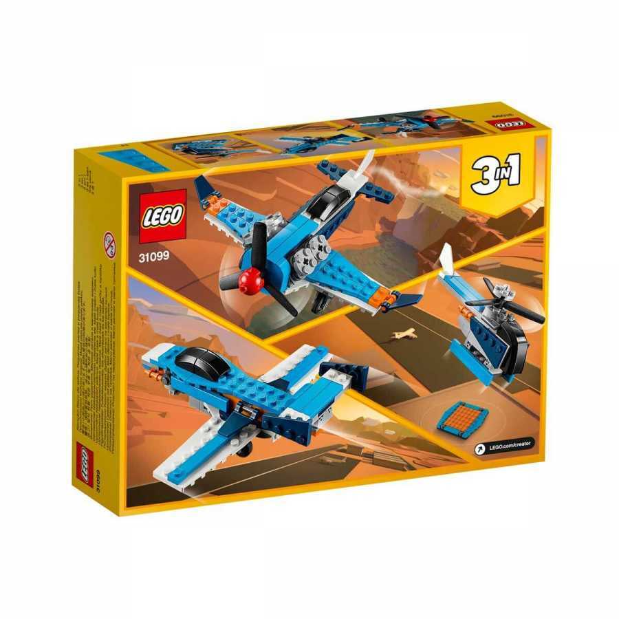 Lego Creator Pervaneli Uçak 3in1 31099