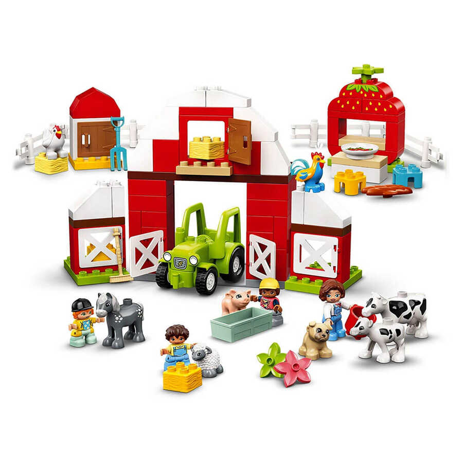 Lego Duplo Ahır Traktör ve Çiftlik Hayvanı Bakımı 10952