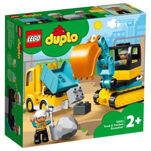 Lego Duplo Kamyon ve Paletli Kazıcı 10931