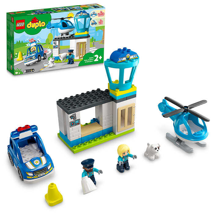 LEGO Duplo Kurtarma Polis Merkezi ve Helikopter 10959 - 2