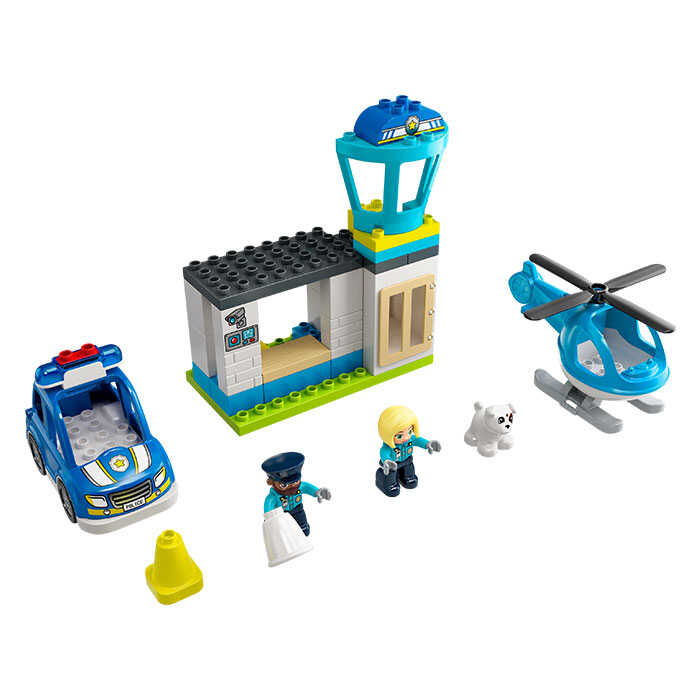 LEGO Duplo Kurtarma Polis Merkezi ve Helikopter 10959 - 3