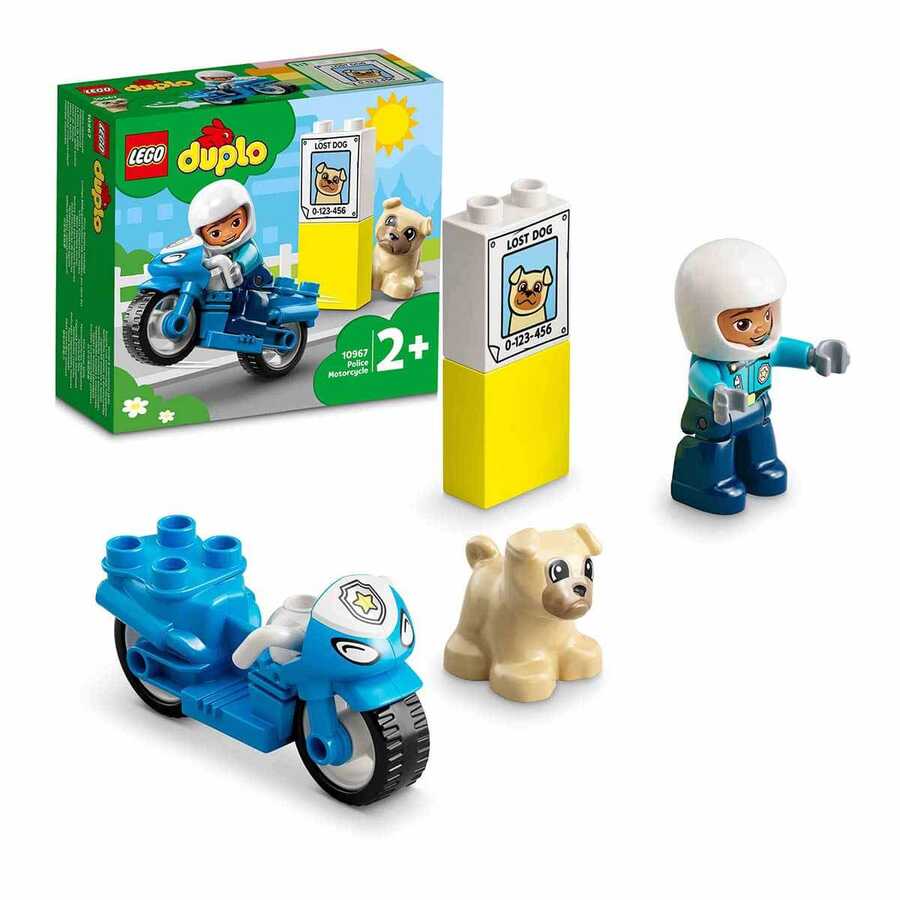 LEGO Duplo Kurtarma Polis Motosikleti 10967 - 3