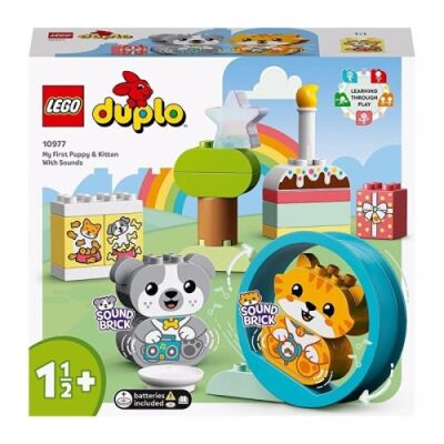 Lego Duplo Sesli İlk Yavru Köpeğim Ve Yavru Kedim 10977 - 1