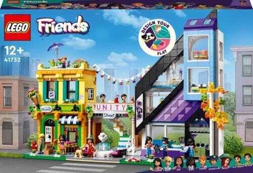 Lego Friends Şehir Merkezi Çiçek ve Tasarım Dükkanları 41732