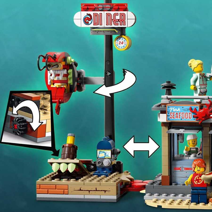 Lego Hidden Side Karides Büfesi Saldırısı