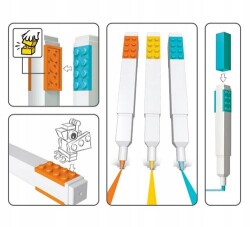 LEGO Highlighters 3 Pack - 2