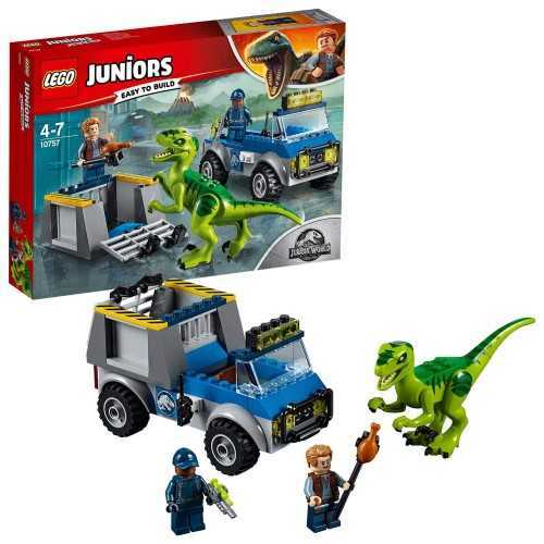 Lego Juniors Jurassic World Raptor Kurtarma Kamyonu