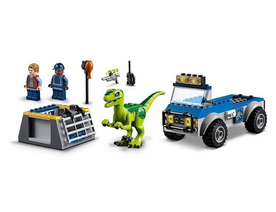 Lego Juniors Jurassic World Raptor Kurtarma Kamyonu