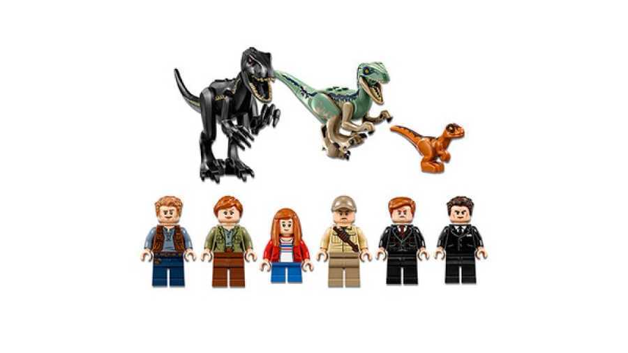 Lego Jurassic World Indoraptor Hücumu