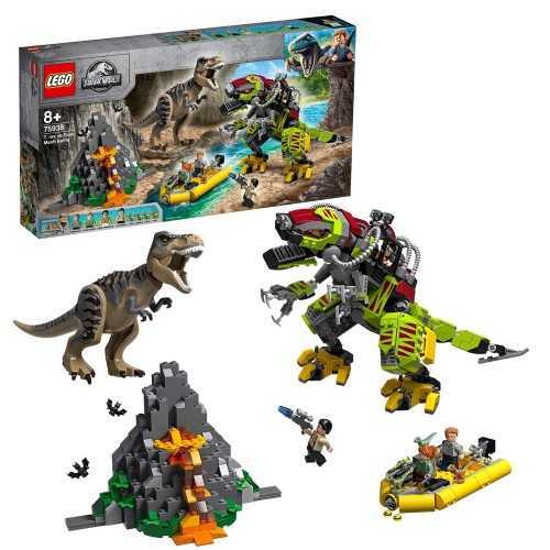 Lego Jurassic World T-Rex ile Dinozor Robotu Savaşı