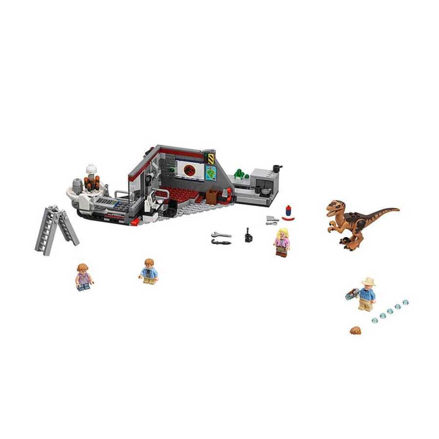 Lego Jurassic World Velociraptor Chase