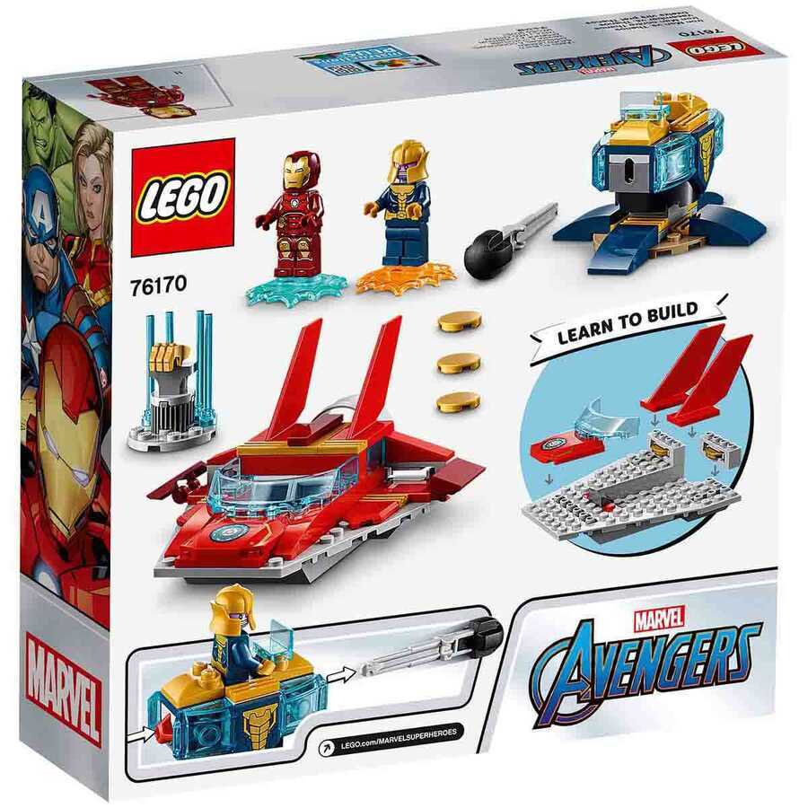 Lego Marvel Avengers Iron Man Thanosa Karşı 76170