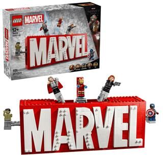 Lego Marvel Logosu Ve Mini Figürleri 76313 - 1