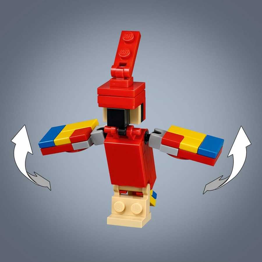 Lego Minecraft Stave V Parrot