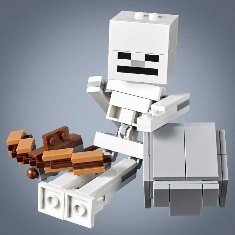 Lego Minecraft Magma Küplü BigFig İskelet