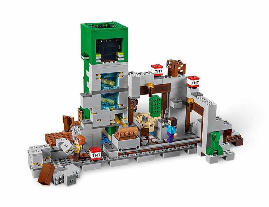 Lego Minecraft Creeper Madeni