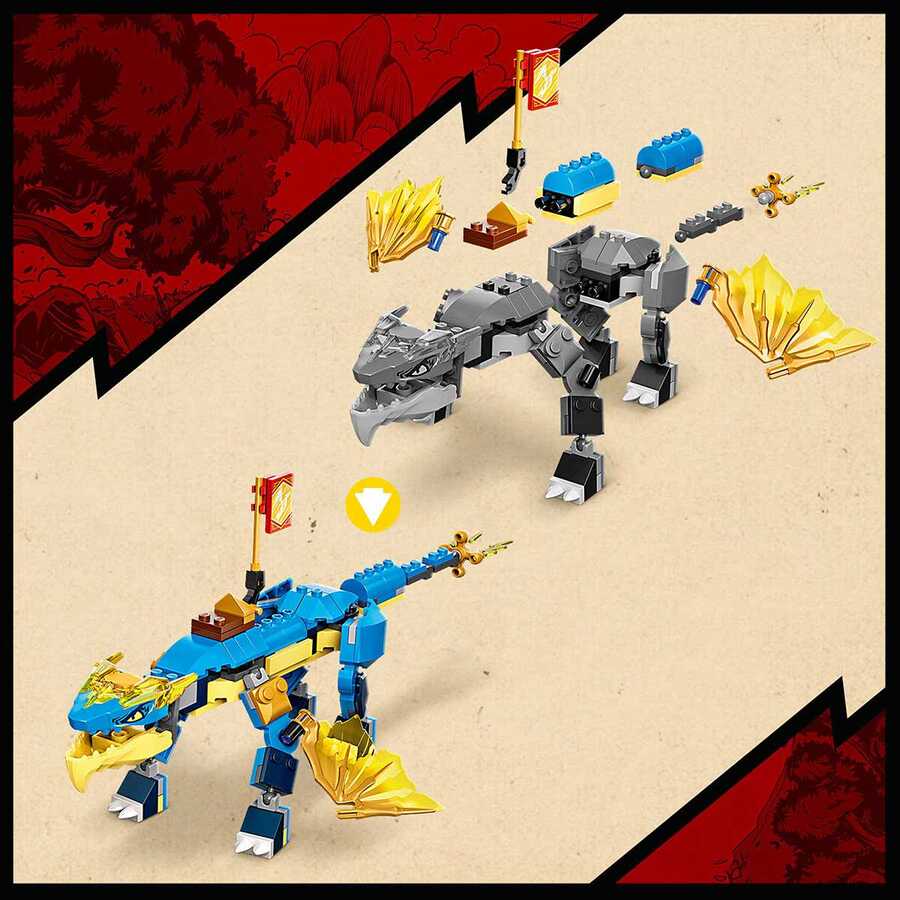 Lego Ninjago Jay`in Gök Gürültüsü Ejderhası EVO 71760 - 4